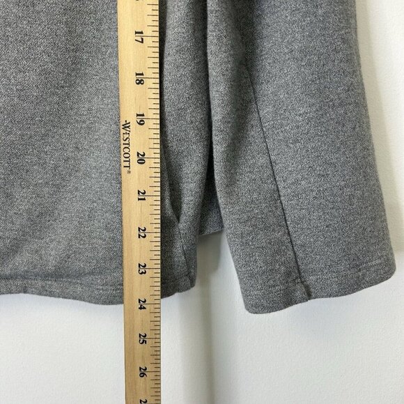 Eileen Fisher Zip Jacket Womens Size Large Gray Organic Cotton - Picture 6 of 9
